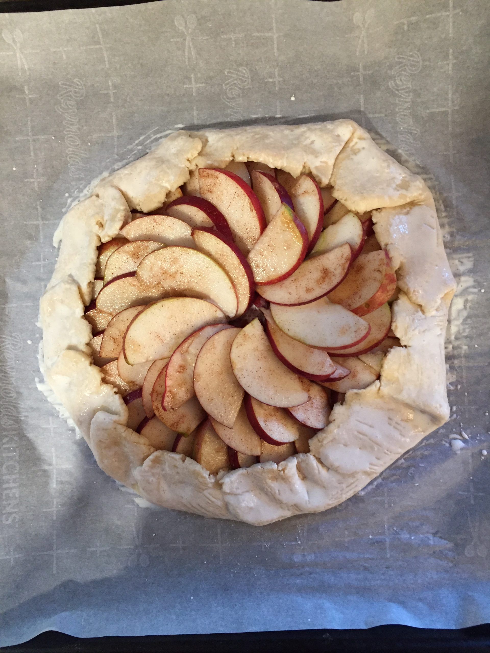 Rustic Apple Pie - Mostly Masala
